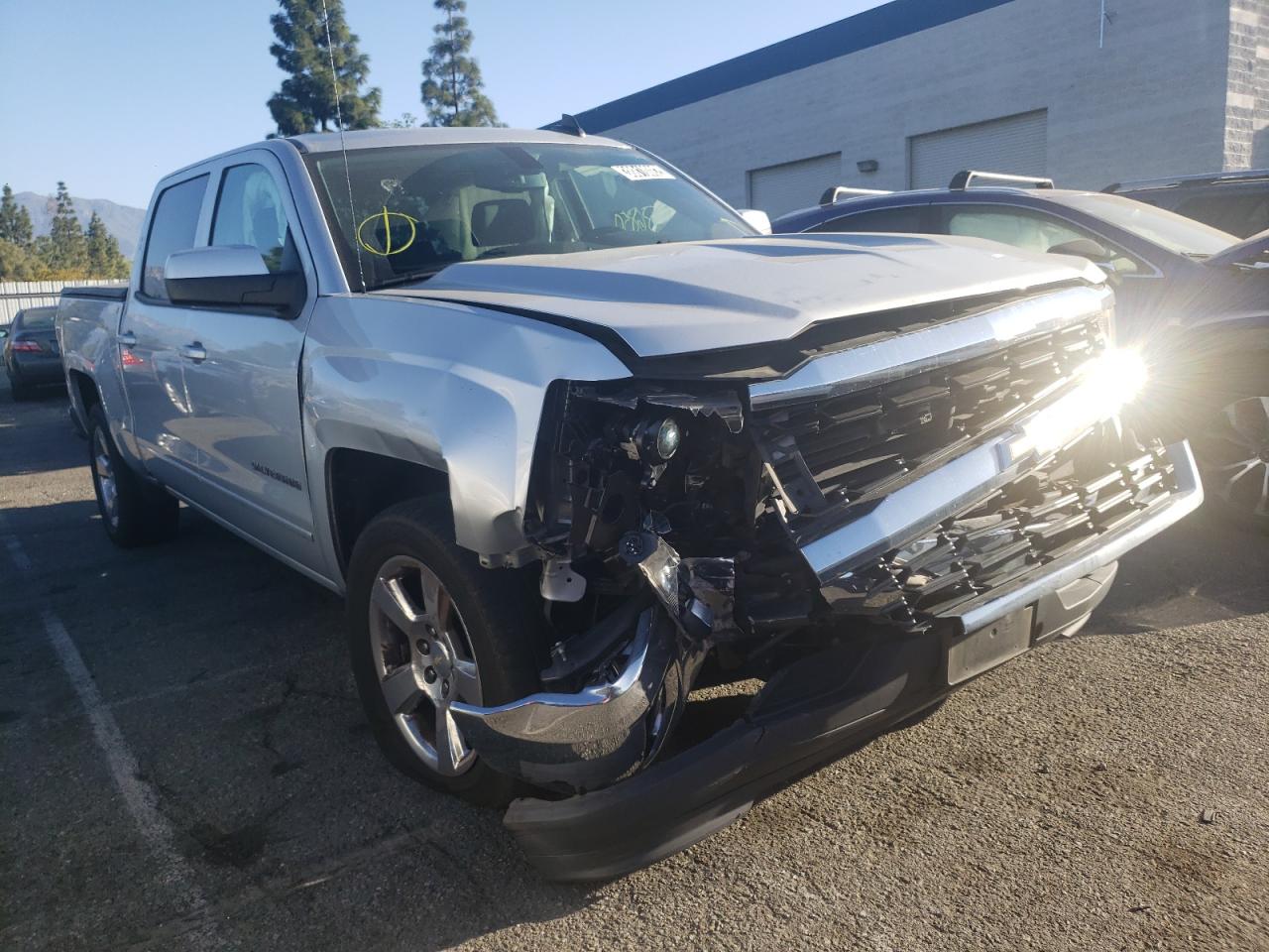CHEVROLET SILVERADO 2016 with VIN 3GCUCRER5GG369267 - Photo from auction