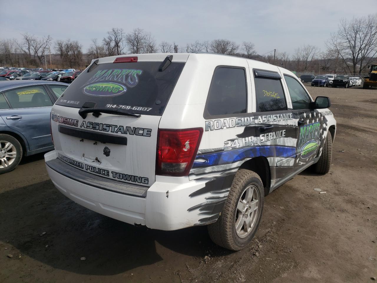 Photo 4 from auction – 2007 JEEP GRAND CHER with VIN 1J8GR48K77C658062