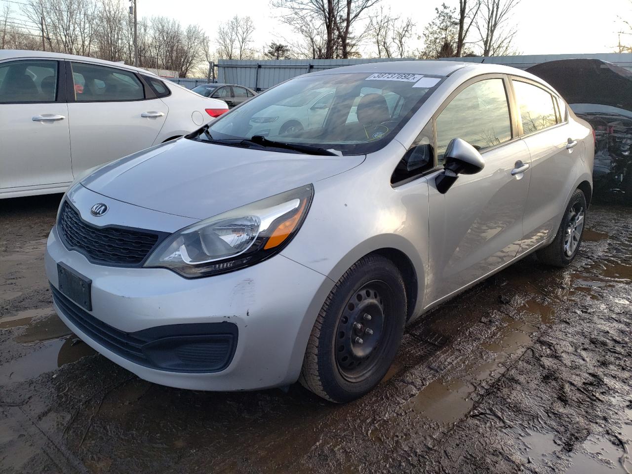 Photo 2 from auction – 2013 KIA RIO LX with VIN KNADM4A30D6197953