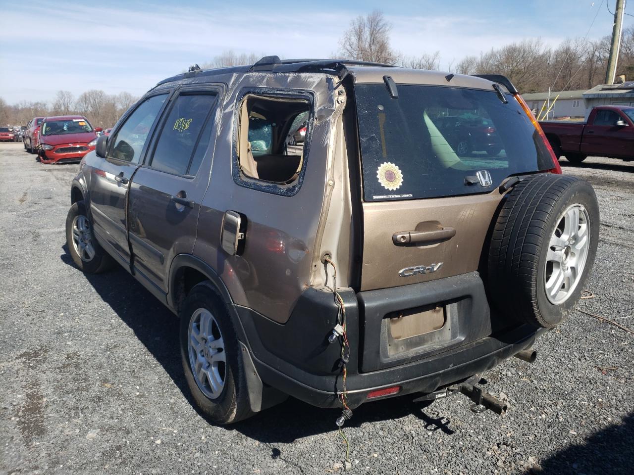 Photo 3 from auction – 2003 HONDA CR-V EX with VIN SHSRD78853U149890