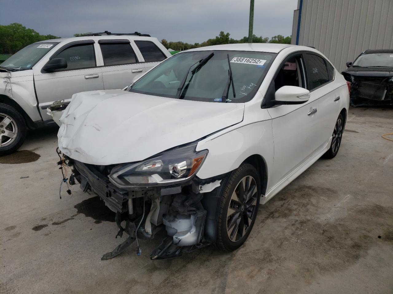 Photo 2 from auction – 2017 NISSAN SENTRA S with VIN 3N1AB7AP1HY234736