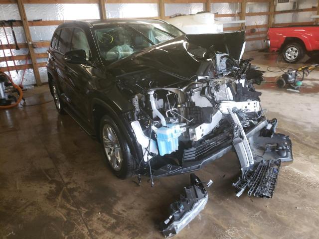 TOYOTA HIGHLANDER 2018 with VIN 5TDDZRFH0JS888420 - Photo from auction
