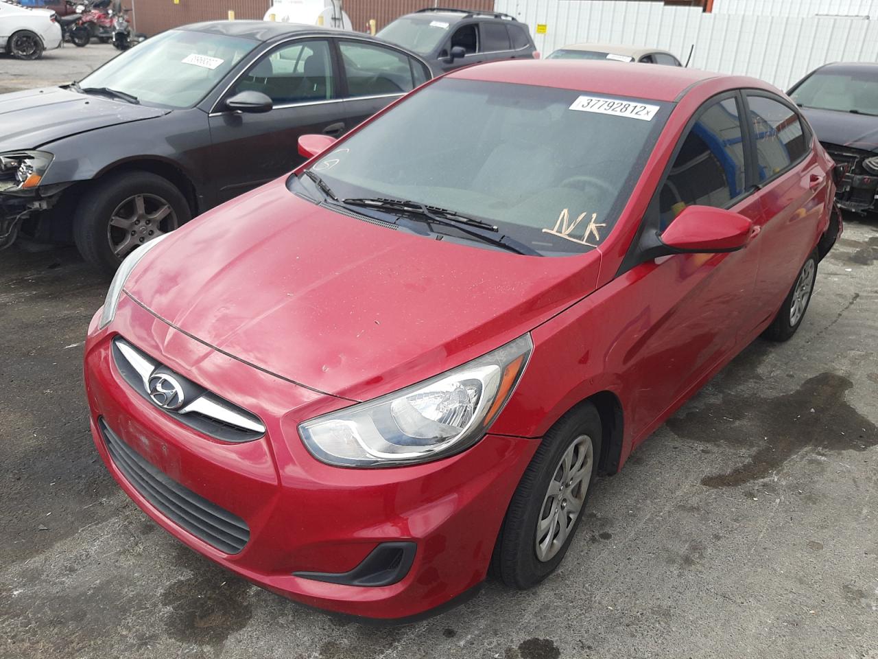 Photo 2 from auction – 2013 HYUNDAI ACCENT GLS with VIN KMHCT4AEXDU447208