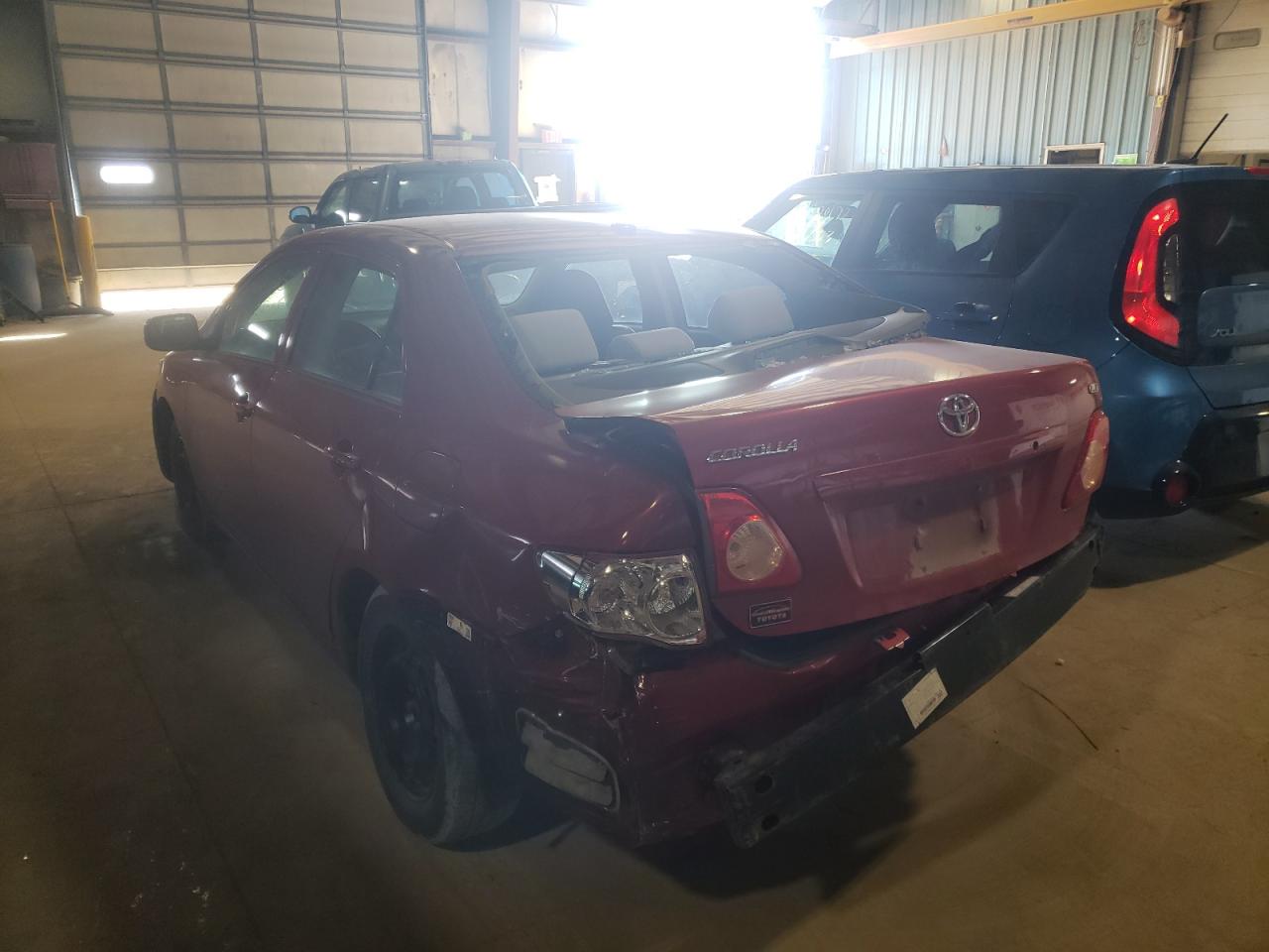 Photo 3 from auction – 2010 TOYOTA COROLLA BA with VIN 2T1BU4EE1AC460414