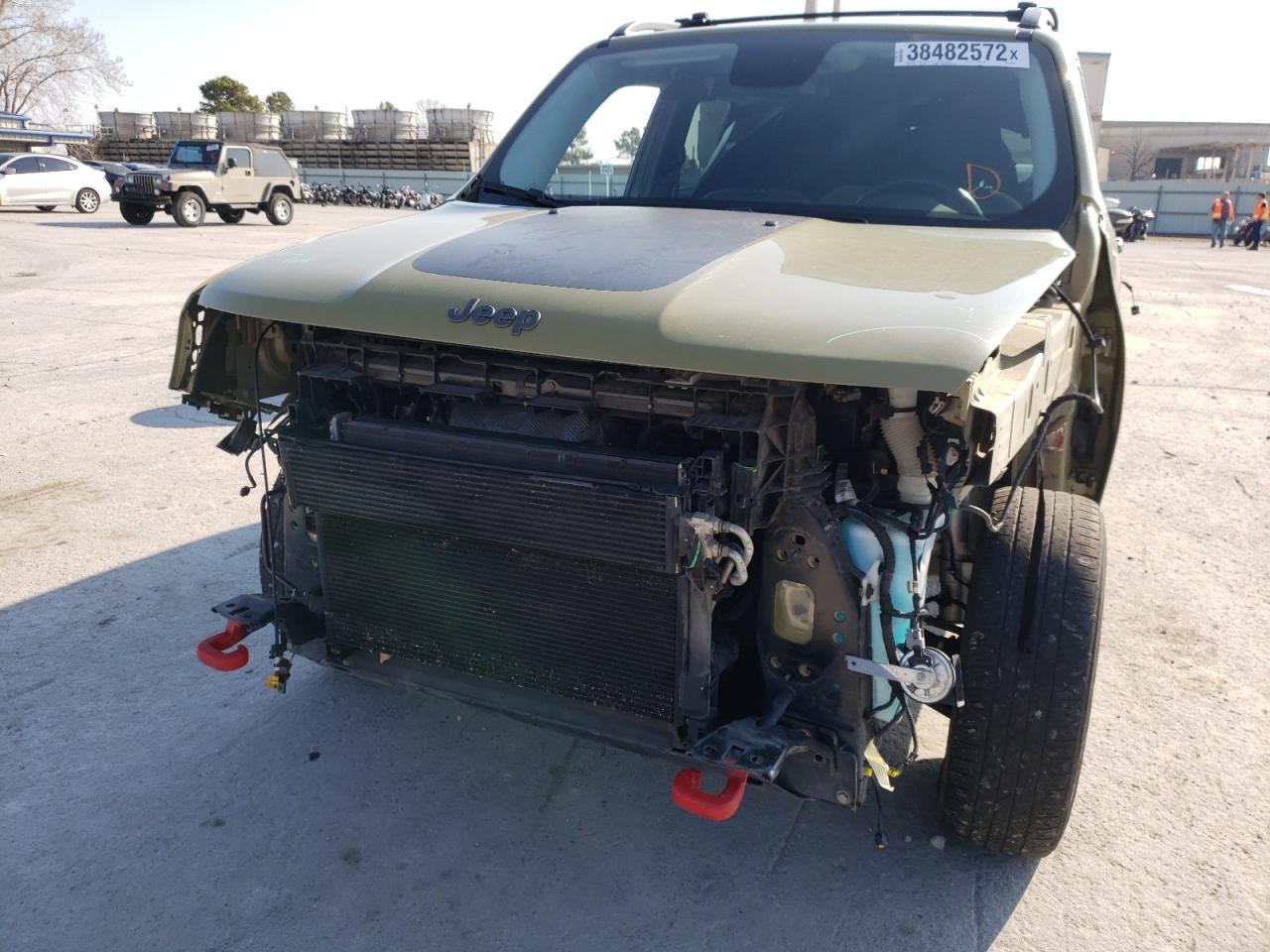Photo 9 from auction – 2015 JEEP RENEGADE T with VIN ZACCJBCT0FPB82152