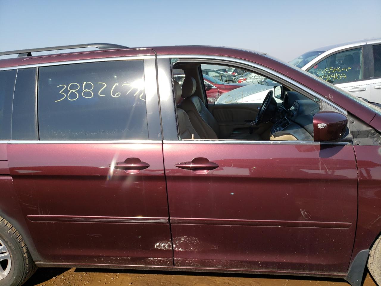 Photo 9 from auction – 2007 HONDA ODYSSEY with VIN 5FNRL38647B442722
