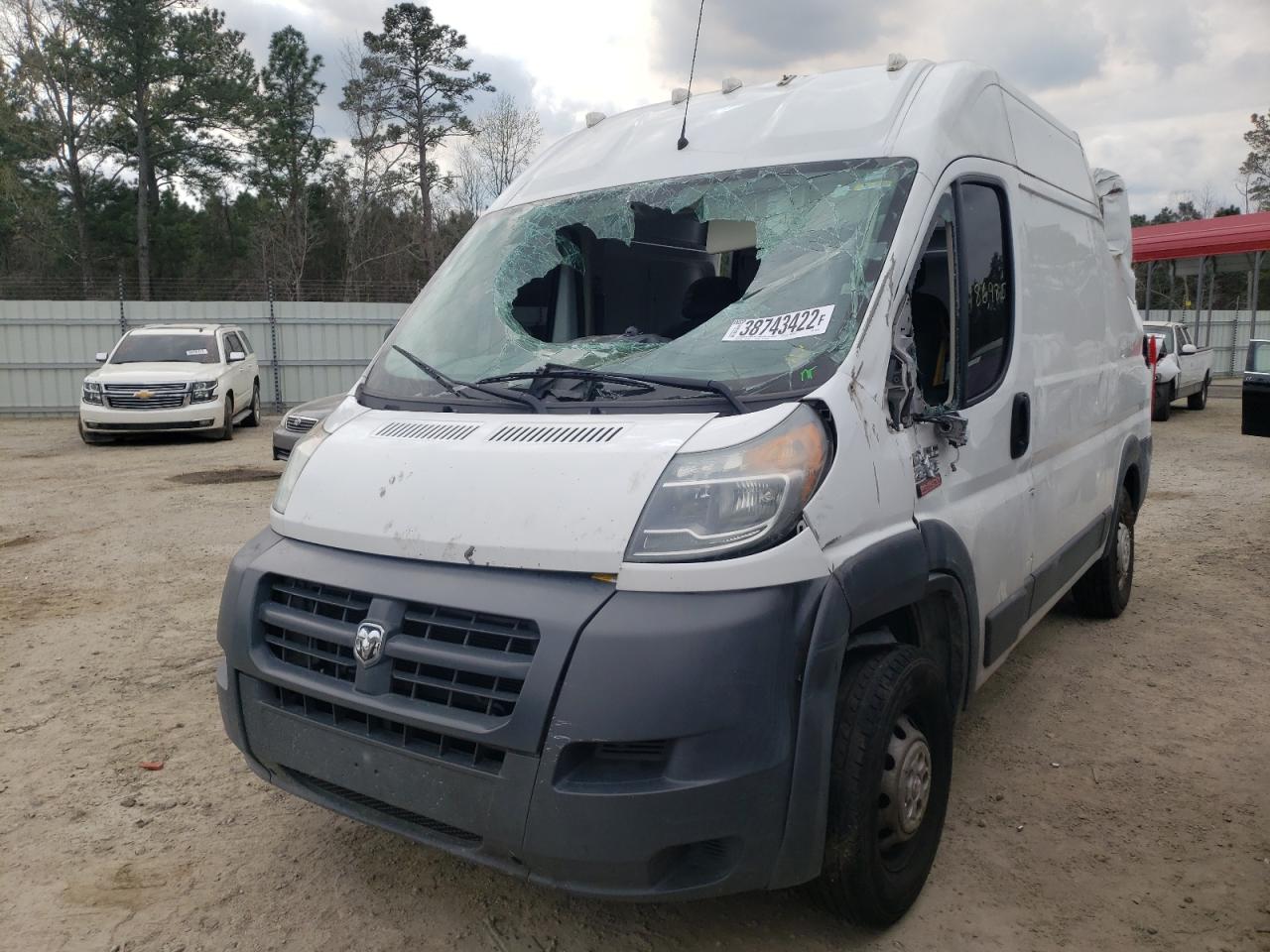 Photo 2 from auction – 2014 RAM PROMASTER with VIN 3C6TRVCG8EE122586