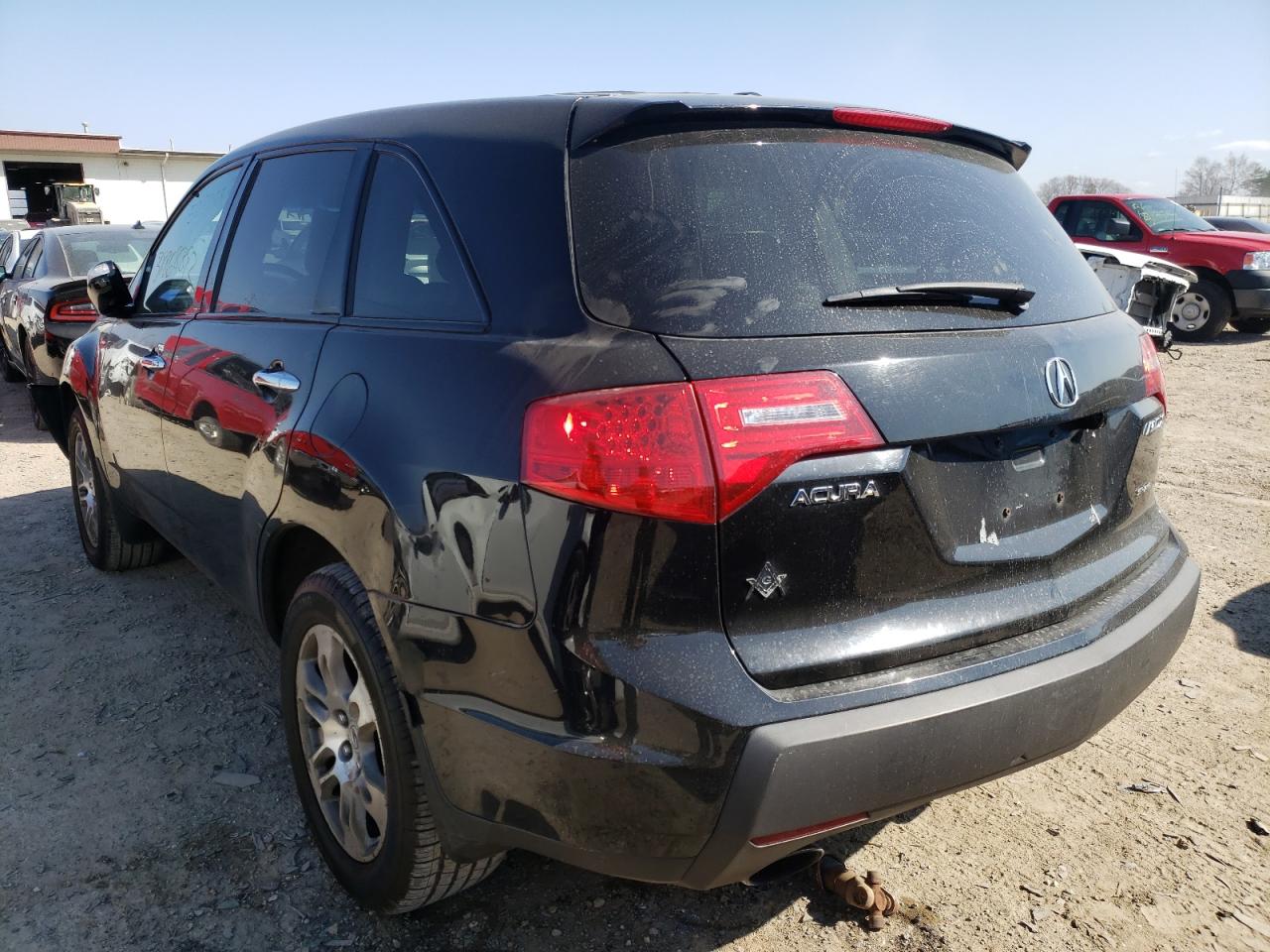 Photo 3 from auction – 2007 ACURA MDX TECHNO with VIN 2HNYD28307H523438