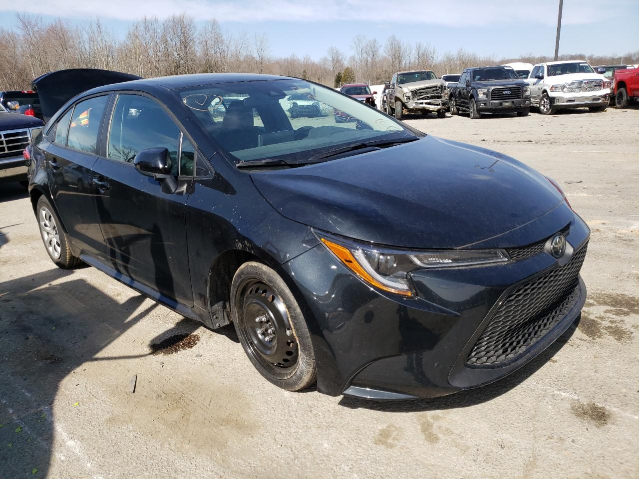 TOYOTA COROLLA LE 2021 with VIN 5YFEPMAE5MP161569 - Photo from auction