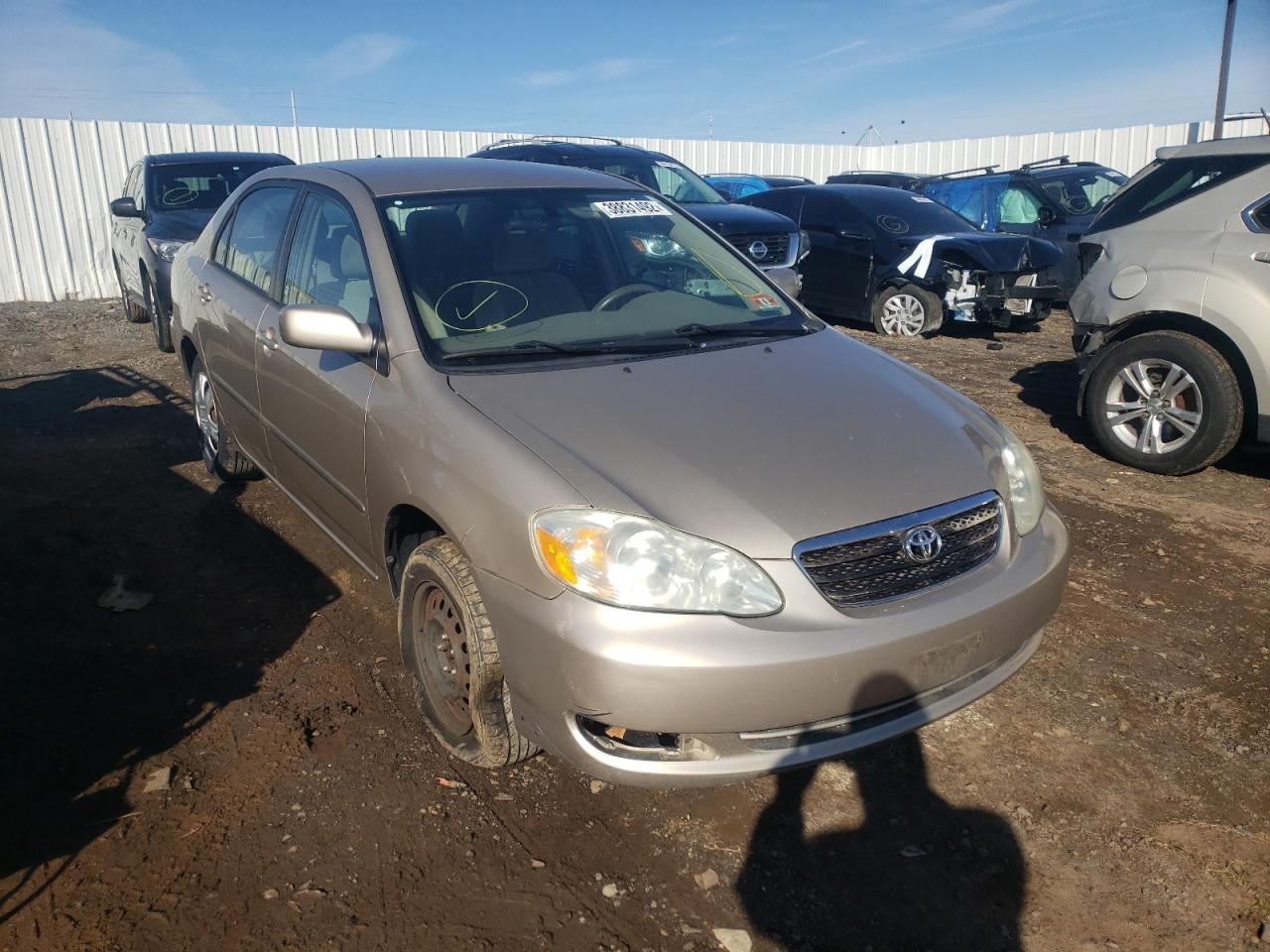 TOYOTA COROLLA 2007 with VIN 2T1BR32E47C819196 - Photo from auction