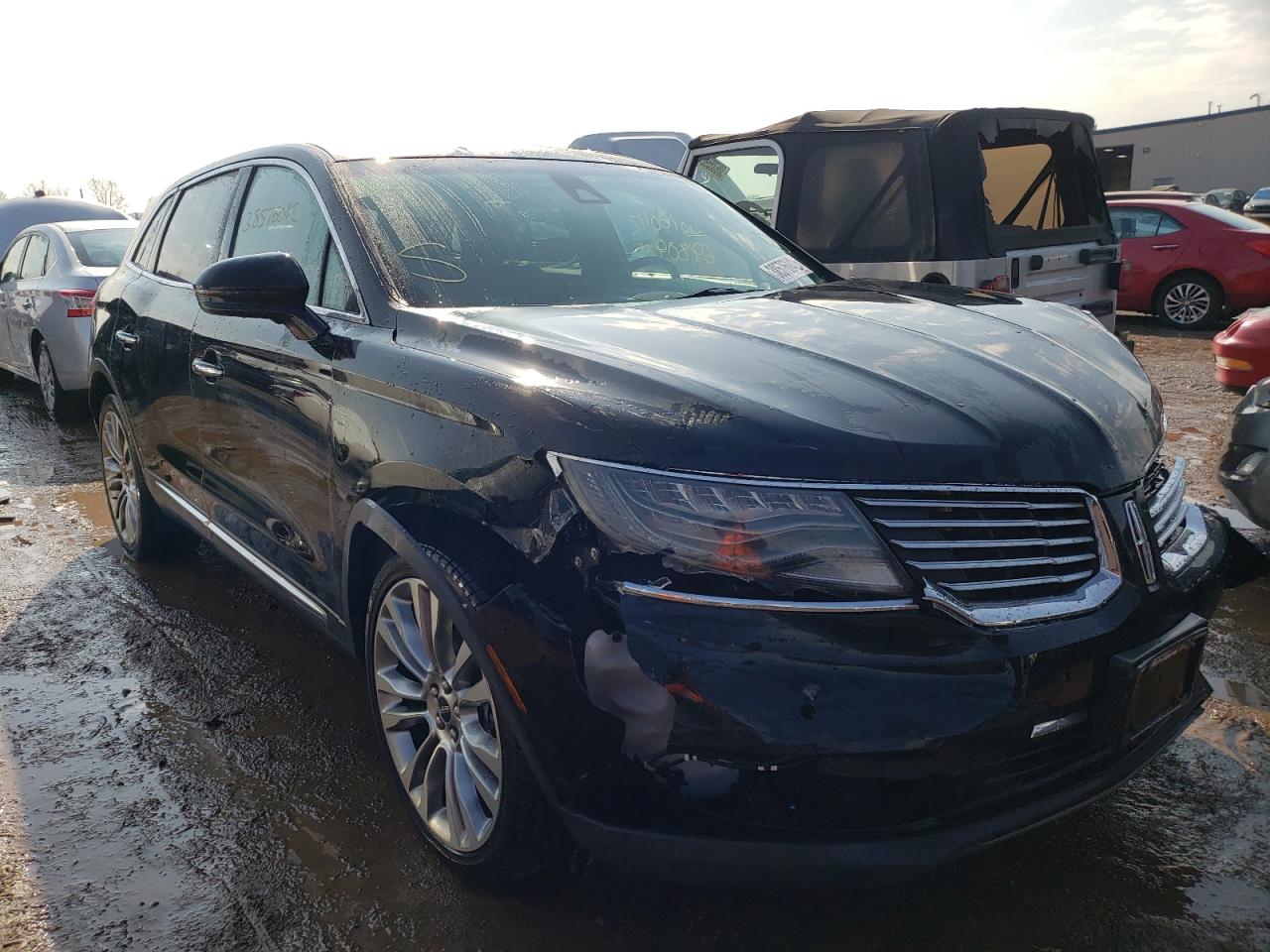 LINCOLN MKX RESERV 2016 with VIN 2LMPJ8LP1GBL67176 - Photo from auction