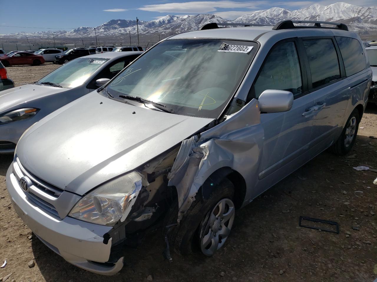 Photo 2 from auction – 2008 KIA SEDONA EX with VIN KNDMB233986263609