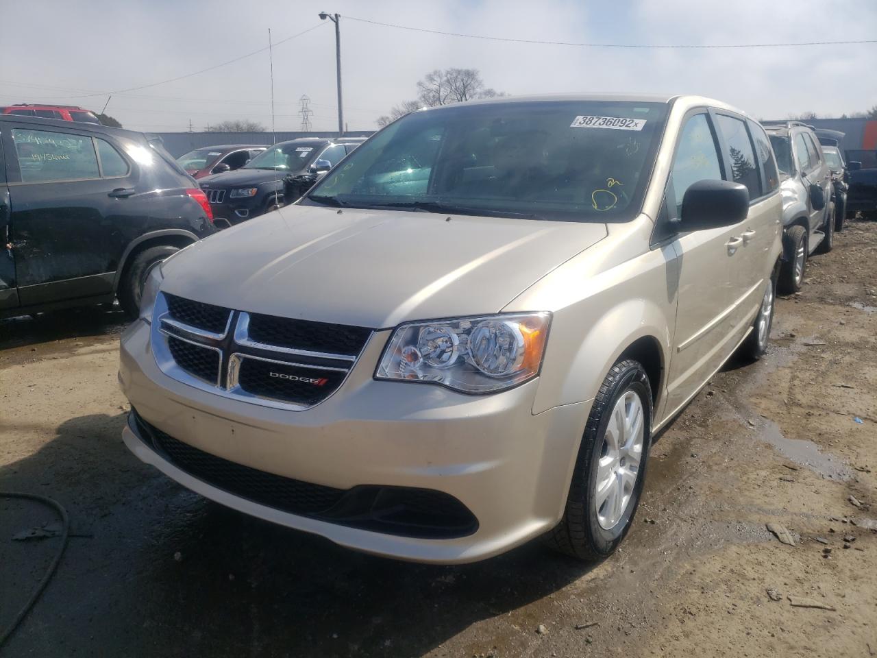 Photo 2 from auction – 2015 DODGE GRAND CARA with VIN 2C4RDGBGXFR667445