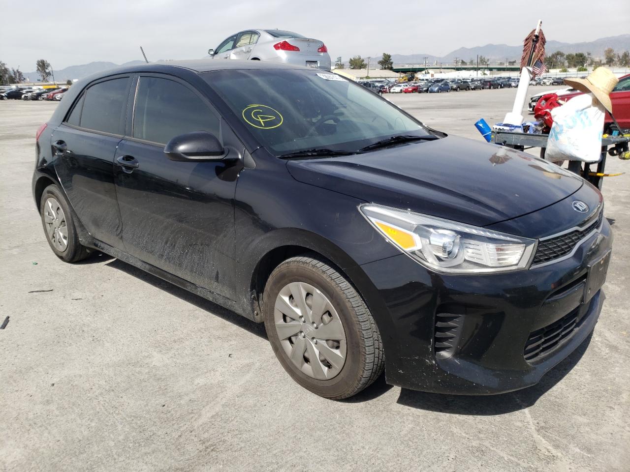 KIA RIO S 2019 with VIN 3KPA25AB5KE209384 - Photo from auction