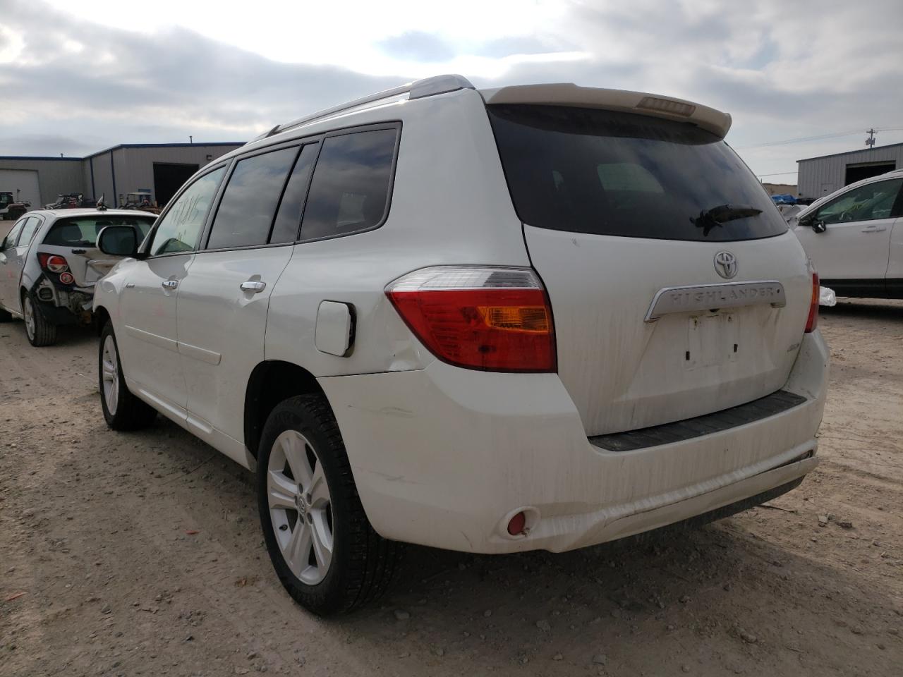Photo 3 from auction – 2010 TOYOTA HIGHLANDER with VIN JTEDK3EH6A2167489