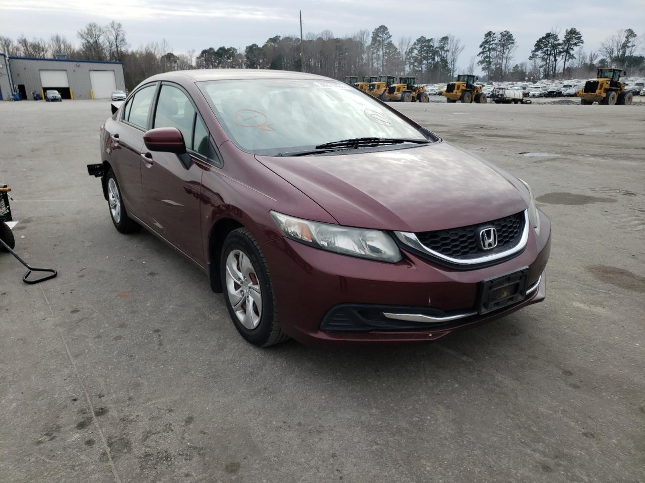 Photo 1 from auction – 2015 HONDA CIVIC LX with VIN 2HGFB2F58FH500979