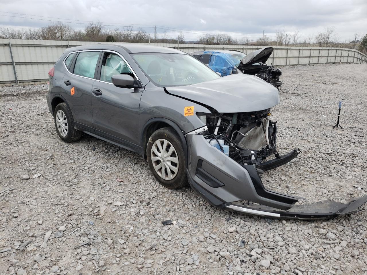 NISSAN ROGUE S 2019 with VIN 5N1AT2MT9KC770156 - Photo from auction