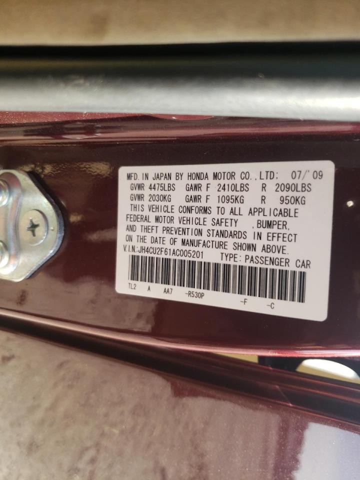 Photo 10 from auction – 2010 ACURA TSX with VIN JH4CU2F61AC005201