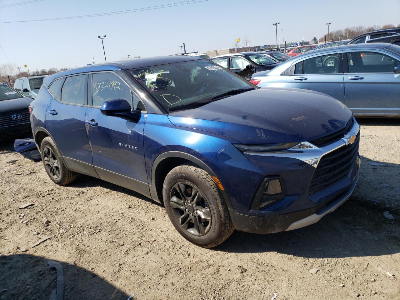 CHEVROLET BLAZER 2LT 2022 with VIN 3GNKBCR4XNS130997 - Photo from auction