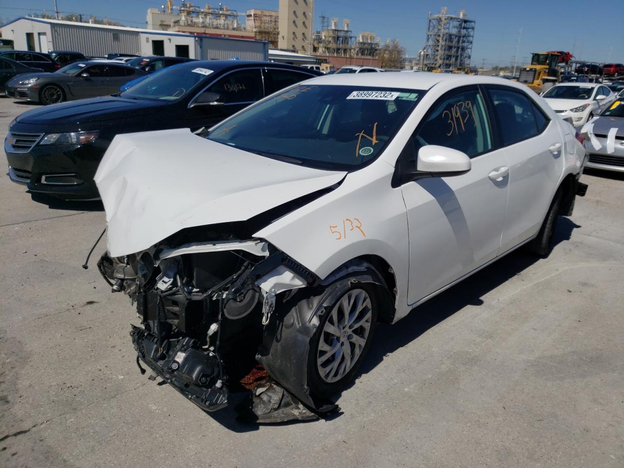 Photo 2 from auction – 2019 TOYOTA COROLLA L with VIN 5YFBURHE6KP929328