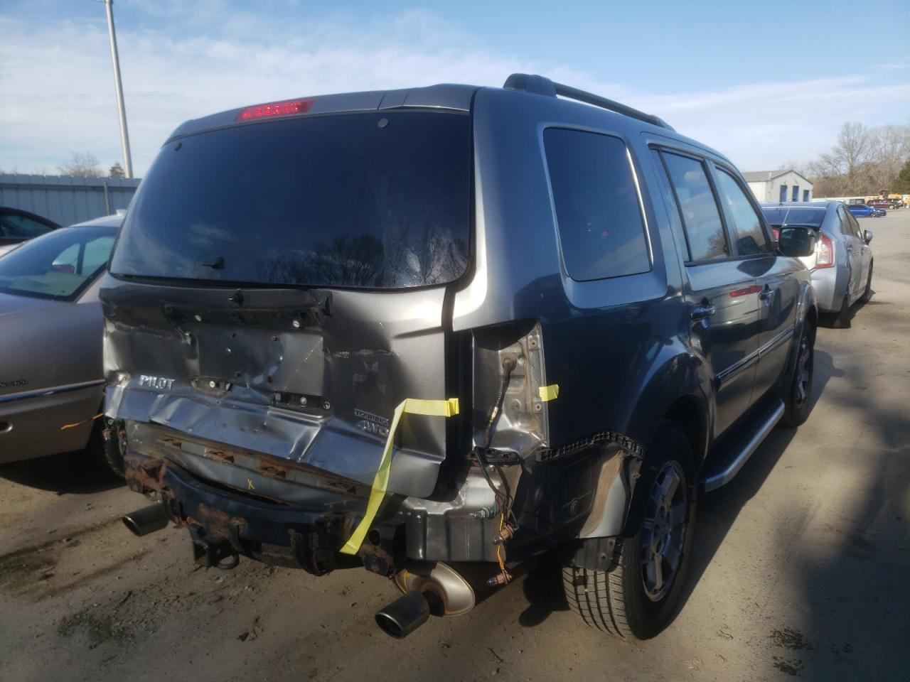 Photo 4 from auction – 2009 HONDA PILOT TOUR with VIN 5FNYF48829B023345