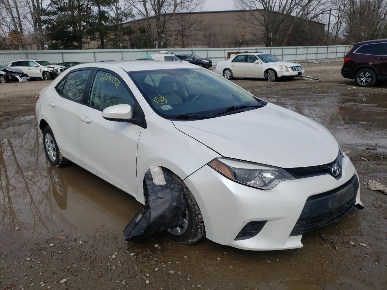 TOYOTA COROLLA EC 2014 with VIN 5YFBPRHEXEP111807 - Photo from auction