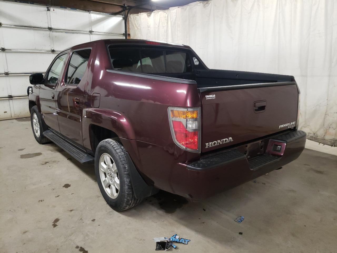 Photo 3 from auction – 2007 HONDA RIDGELINE with VIN 2HJYK16407H507589