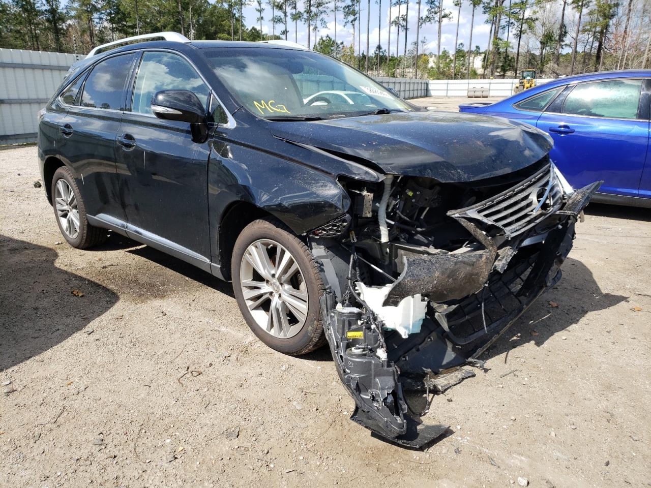 LEXUS RX 350 2015 with VIN 2T2ZK1BA2FC205651 - Photo from auction