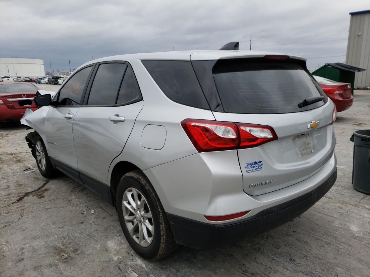 Photo 3 from auction – 2020 CHEVROLET EQUINOX LS with VIN 2GNAXHEV2L6239670