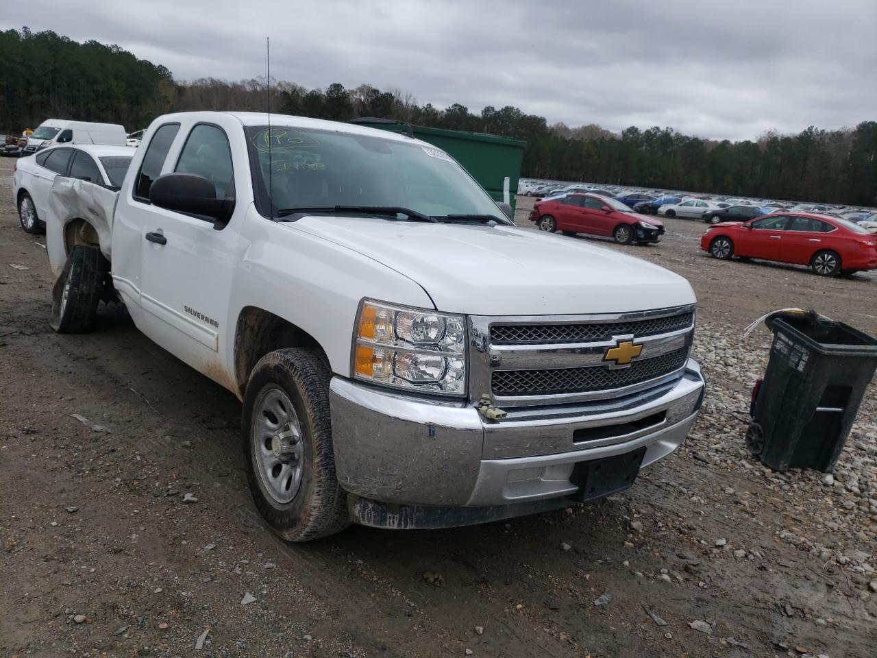CHEVROLET SILVERADO 2012 with VIN 1GCRCREA5CZ259362 - Photo from auction