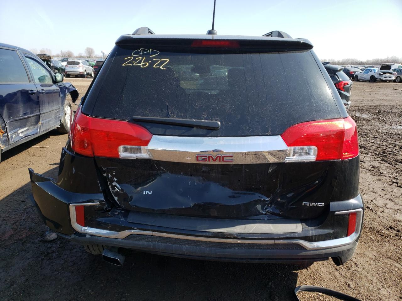 Photo 9 from auction – 2016 GMC TERRAIN SL with VIN 2GKFLTEK8G6297621