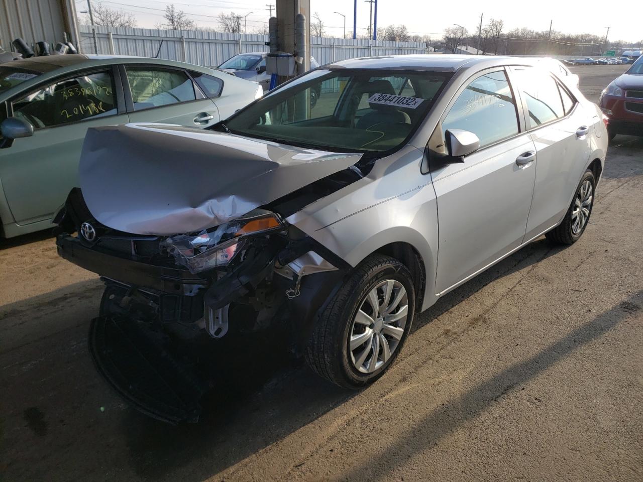 Photo 2 from auction – 2016 TOYOTA COROLLA L with VIN 5YFBURHE2GP459838