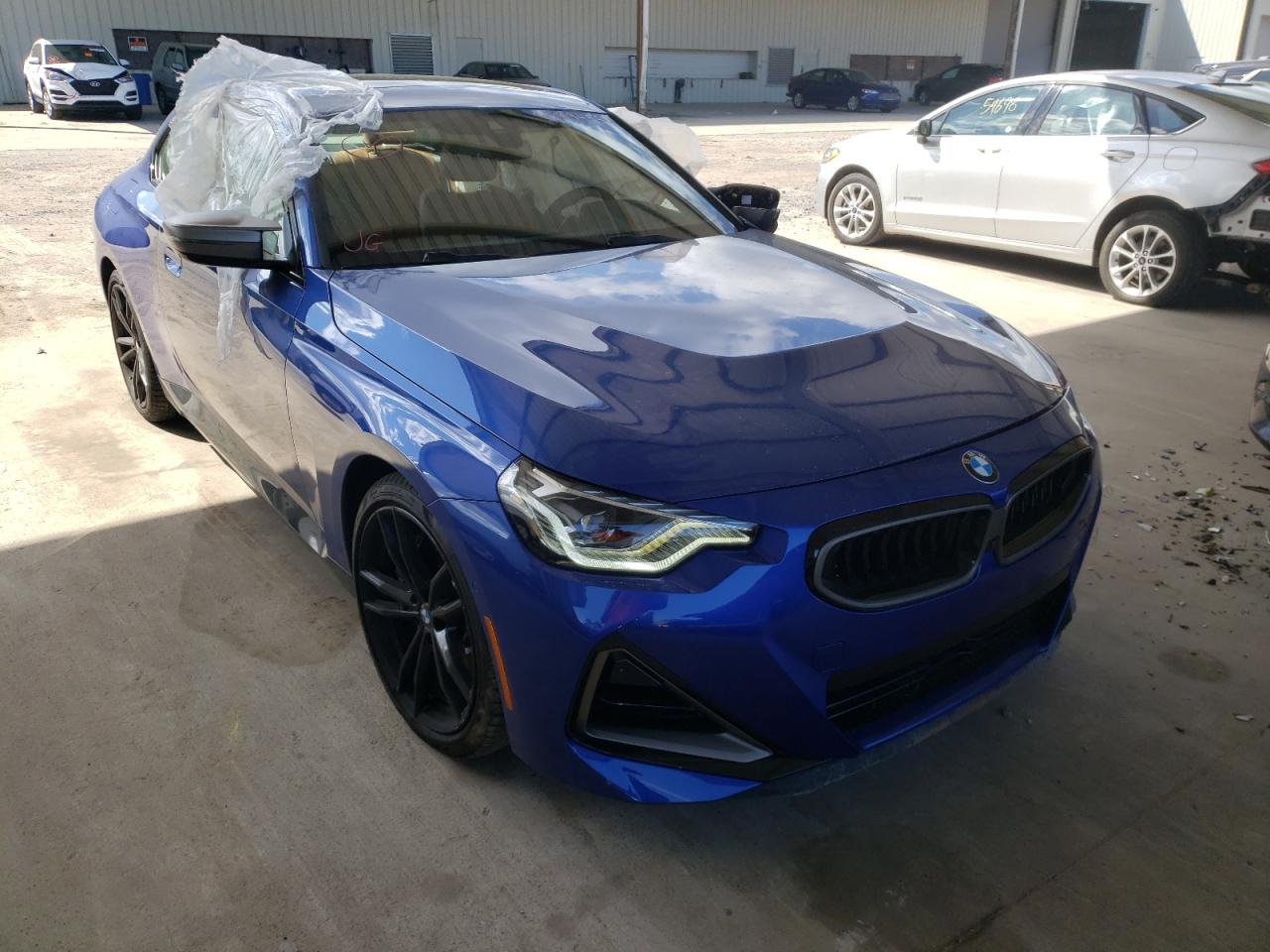 BMW M240XI 2022 with VIN 3MW53CM03N8C40131 - Photo from auction