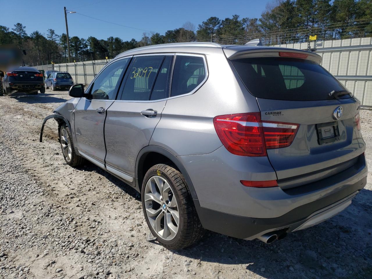 Photo 3 from auction – 2017 BMW X3 SDRIVE2 with VIN 5UXWZ7C36H0V92416