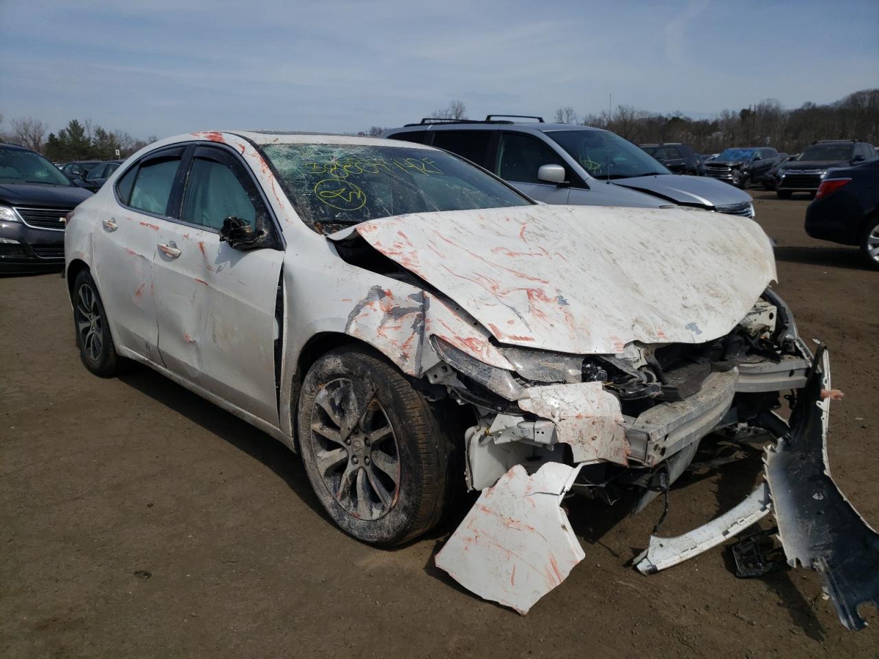 ACURA TLX 2015 with VIN 19UUB1F32FA016739 - Photo from auction