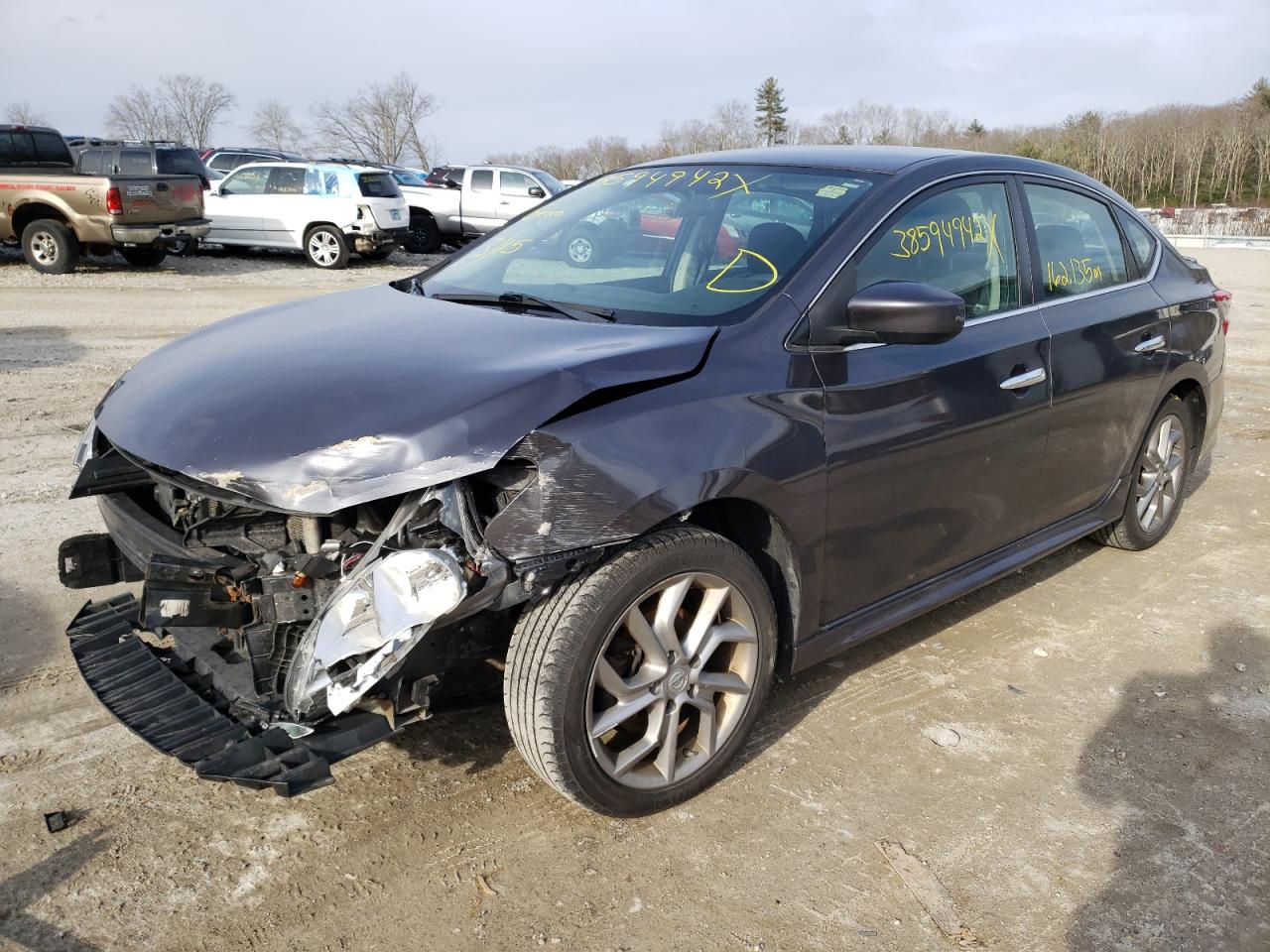 Photo 2 from auction – 2013 NISSAN SENTRA with VIN 3N1AB7AP4DL776565