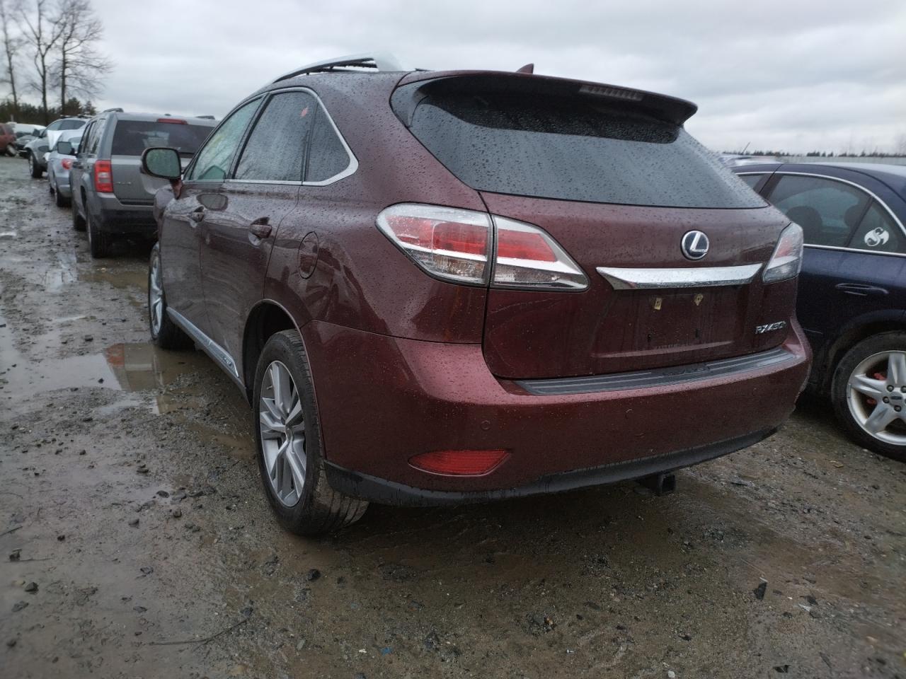 Photo 3 from auction – 2015 LEXUS RX 450H with VIN 2T2BC1BAXFC009584