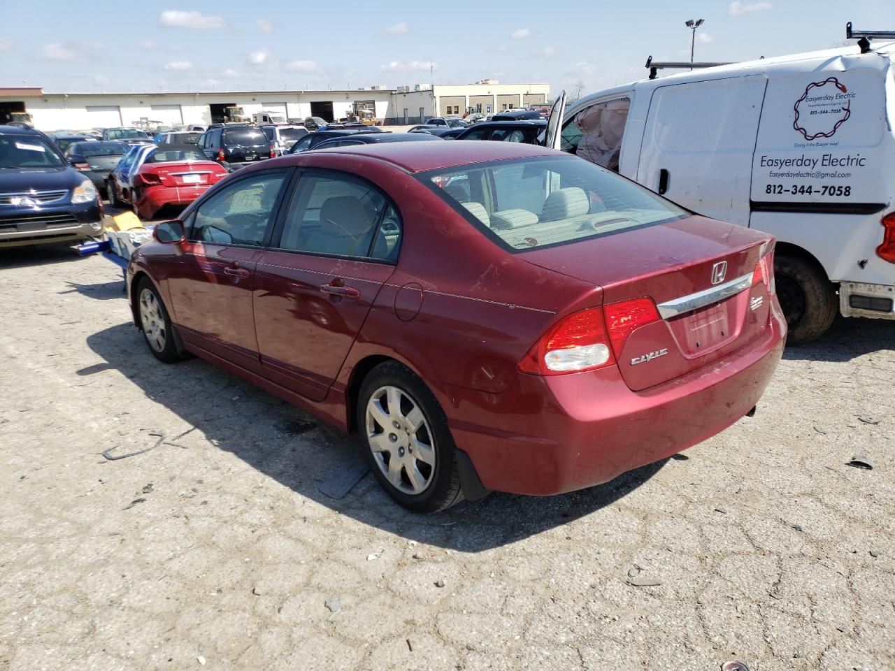 Photo 3 from auction – 2011 HONDA CIVIC LX with VIN 2HGFA1F53BH548168