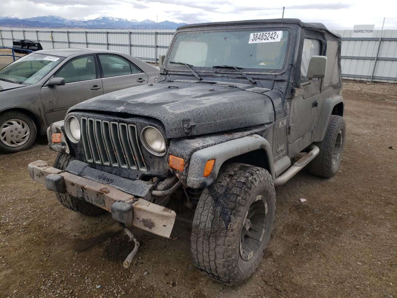 Photo 2 from auction – 2006 JEEP WRANGLER X with VIN 1J4FA39S16P743645