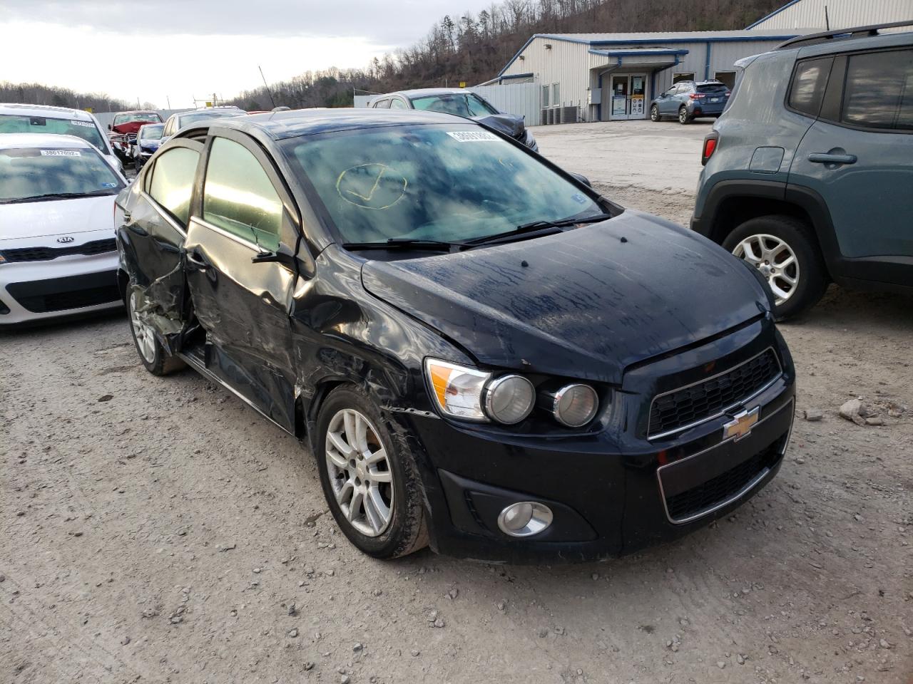 CHEVROLET SONIC LT 2016 with VIN 1G1JC5SH1G4111583 - Photo from auction