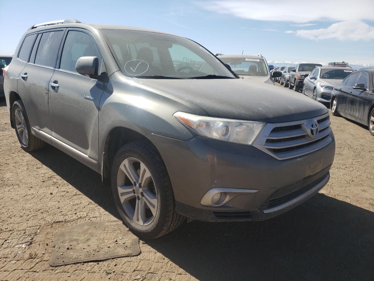 TOYOTA HIGHLANDER 2012 with VIN 5TDDK3EH0CS118756 - Photo from auction