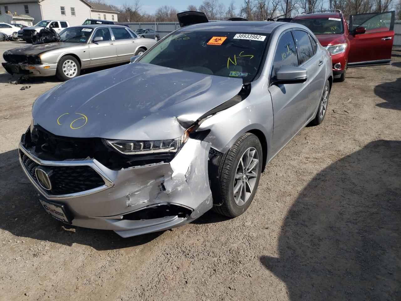 Photo 2 from auction – 2018 ACURA TLX TECH with VIN 19UUB1F53JA003556