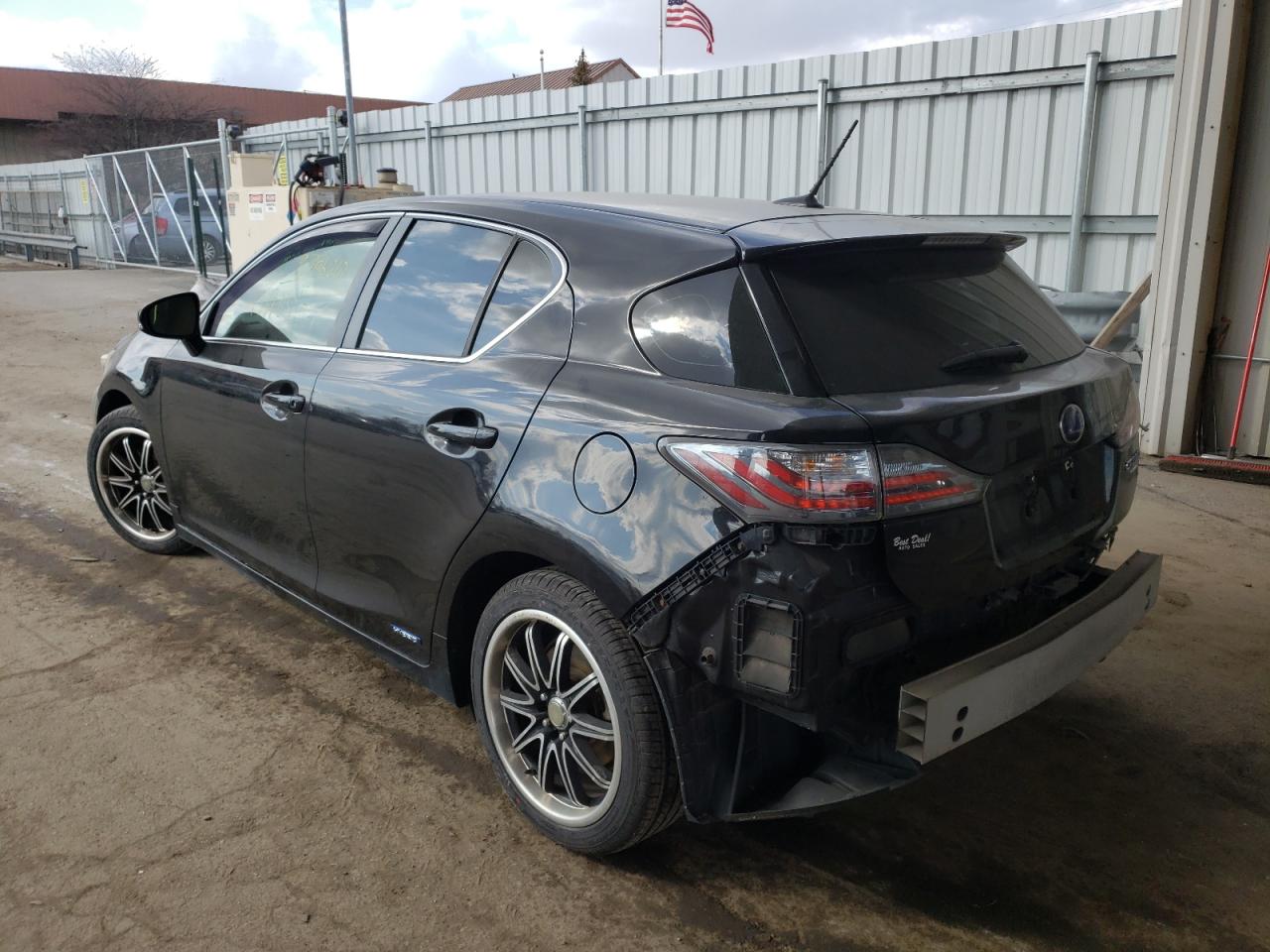 Photo 3 from auction – 2012 LEXUS CT 200 with VIN JTHKD5BH2C2072158
