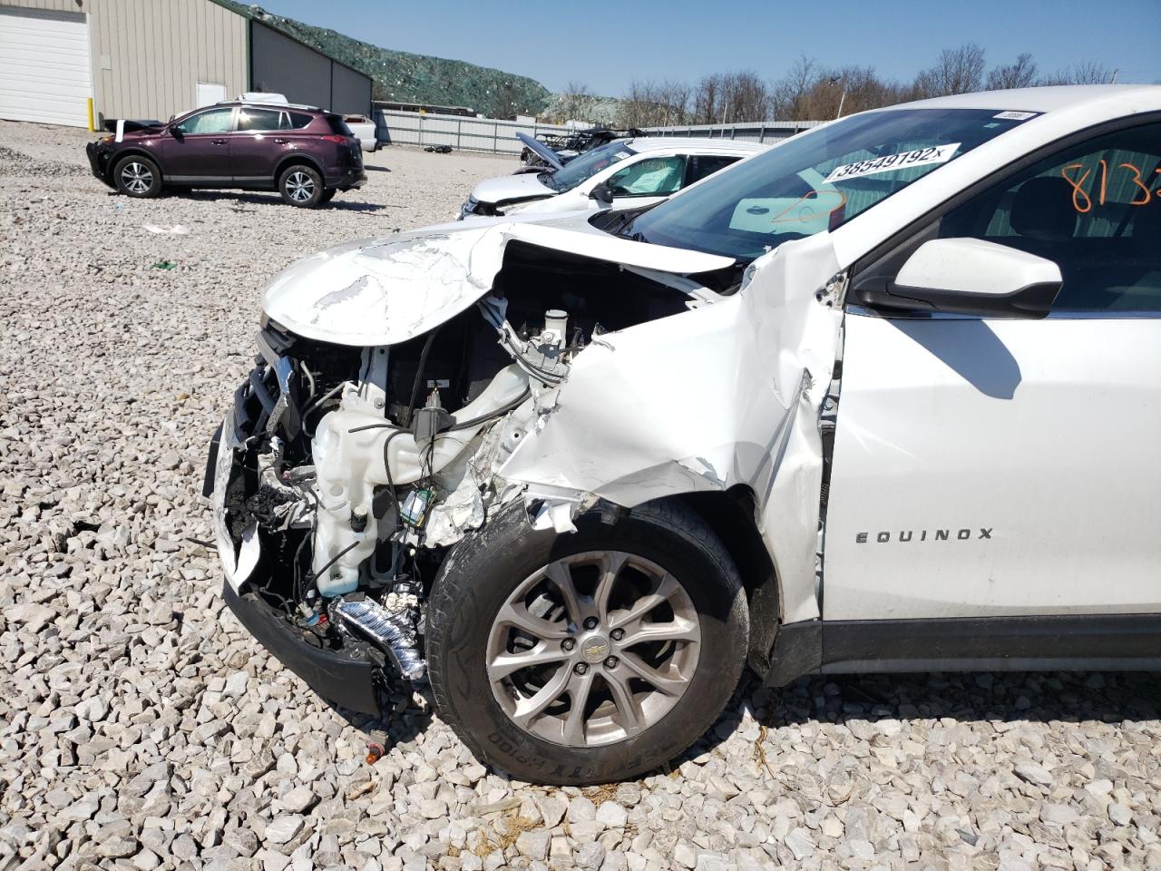 Photo 9 from auction – 2018 CHEVROLET EQUINOX LT with VIN 3GNAXSEV9JS543509