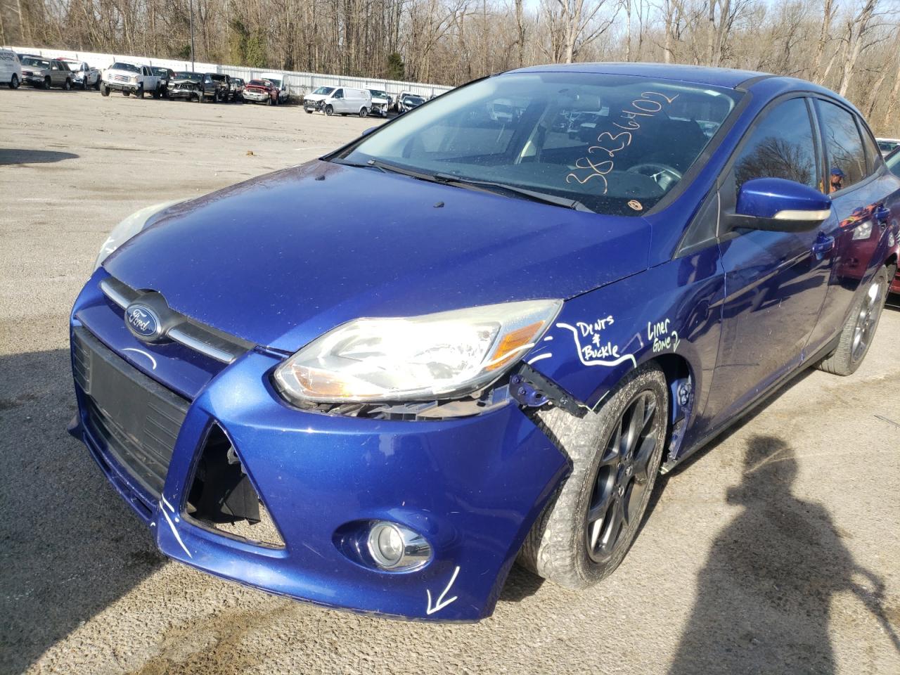 Photo 9 from auction – 2013 FORD FOCUS SE with VIN 1FADP3F21DL243009
