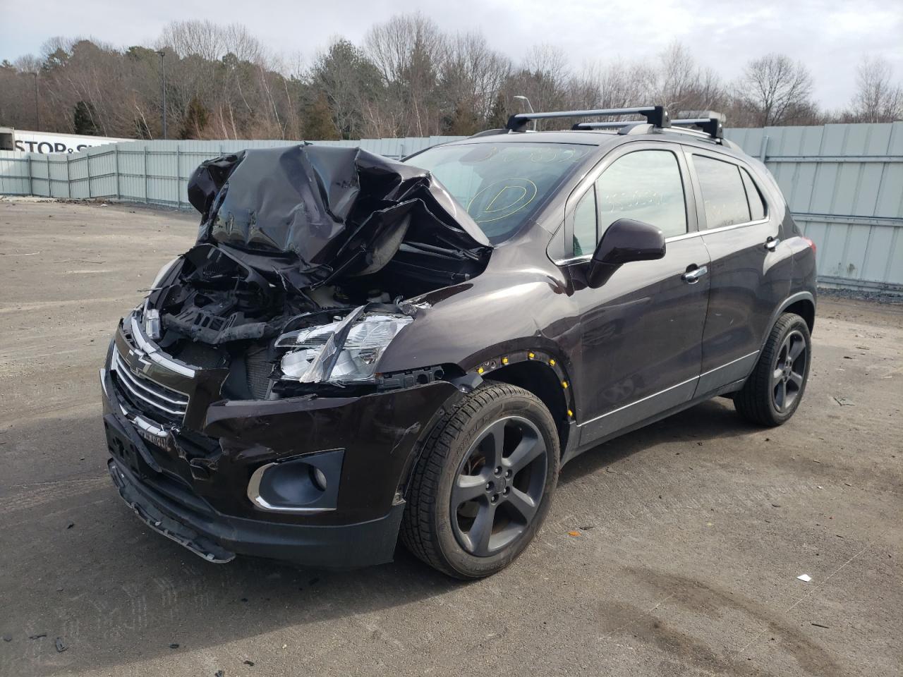 Photo 2 from auction – 2015 CHEVROLET TRAX LTZ with VIN KL7CJTSB0FB133605