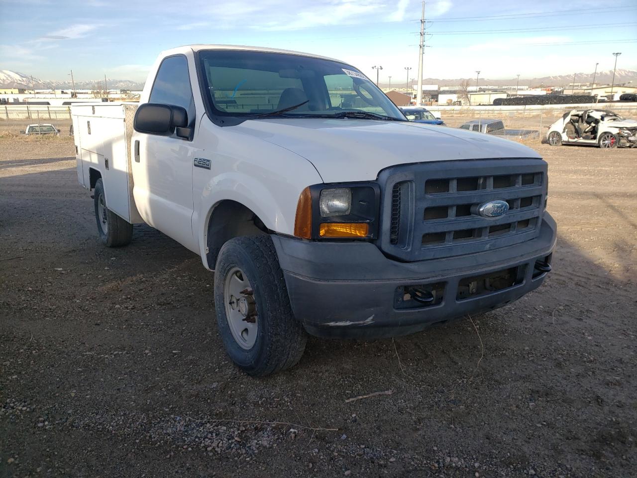 FORD F250 SUPER 2006 with VIN 1FTNF21586ED47596 - Photo from auction