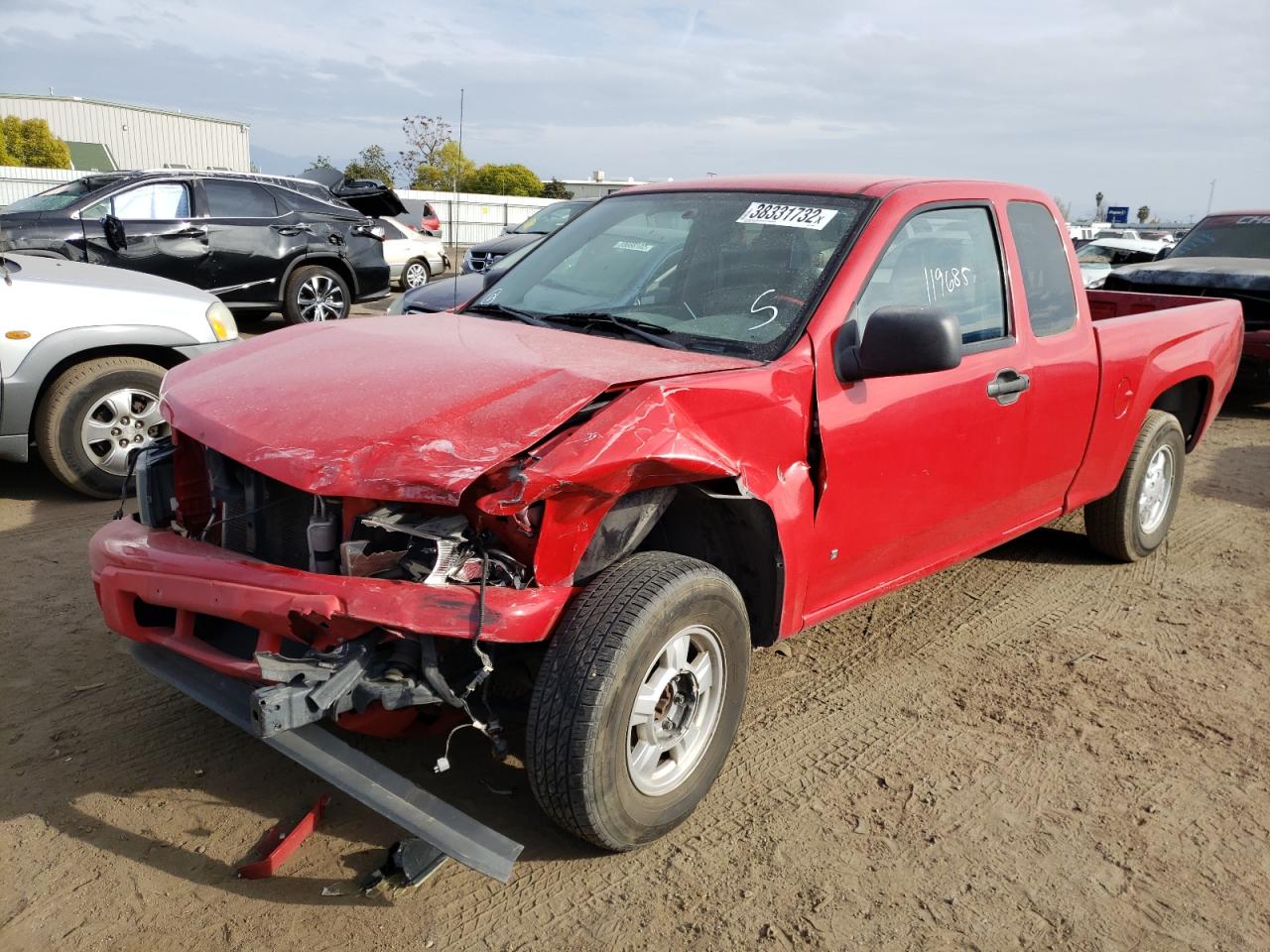 Photo 2 from auction – 2007 CHEVROLET COLORADO with VIN 1GCCS199278215499