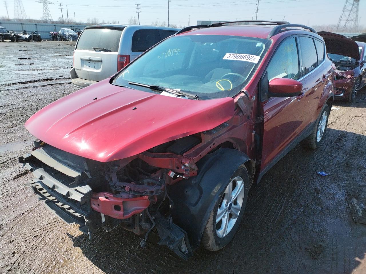 Photo 2 from auction – 2013 FORD ESCAPE SE with VIN 1FMCU0GX9DUA52757