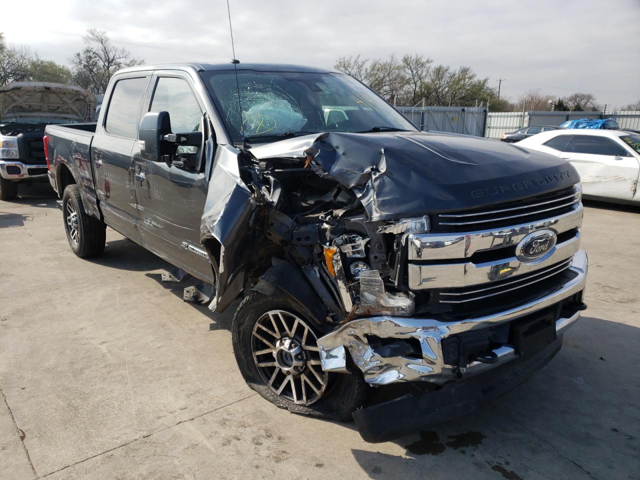 FORD F250 SUPER 2017 with VIN 1FT7W2BTXHEE02008 - Photo from auction